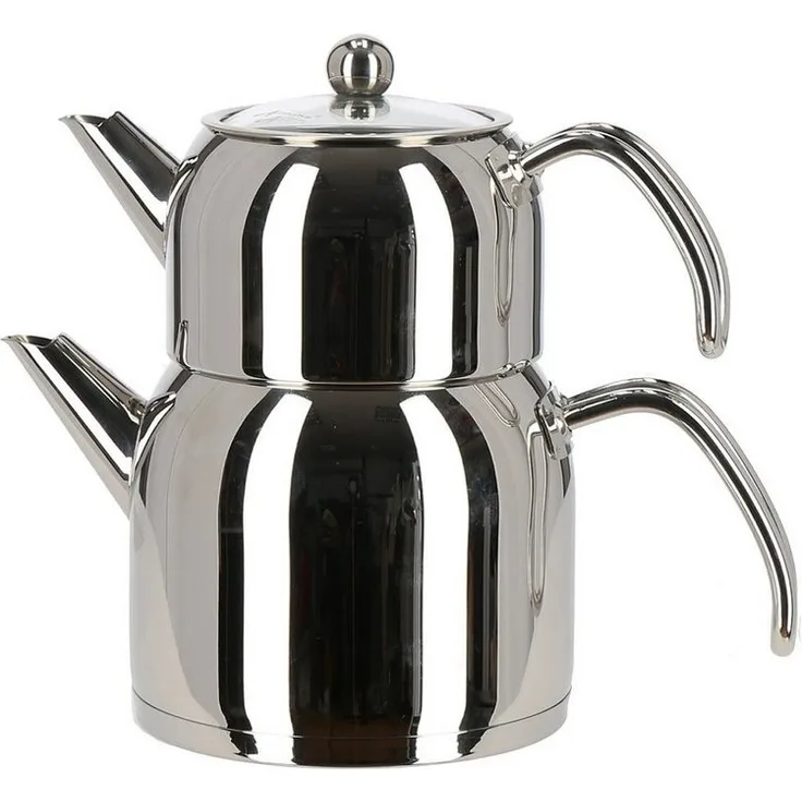 Almina Teekanne Teekocher Wasser/Tee-Kessel Wasserkessel 1,5L, Teekessel 0,7L