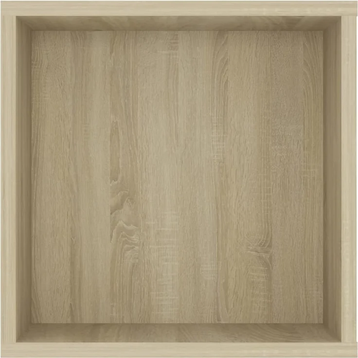 TV-Wandschrank, Fernsehschrank Sonoma-Eiche 102x35x35 cm Holzwerkstoff – Bild 5