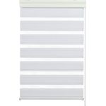 Gardinia Doppelrollo mit Kassette, verschiedene Grössen, Weiss, inkl Montagezubehör