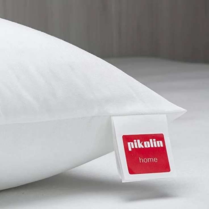 Pikolin Home-Anti-Milben-Faserkissen, das Allergiesymptomen vorbeugt, zum Schlafen auf der Seite oder auf dem Rücken mit mittlerer Festigkeit – Bild 4