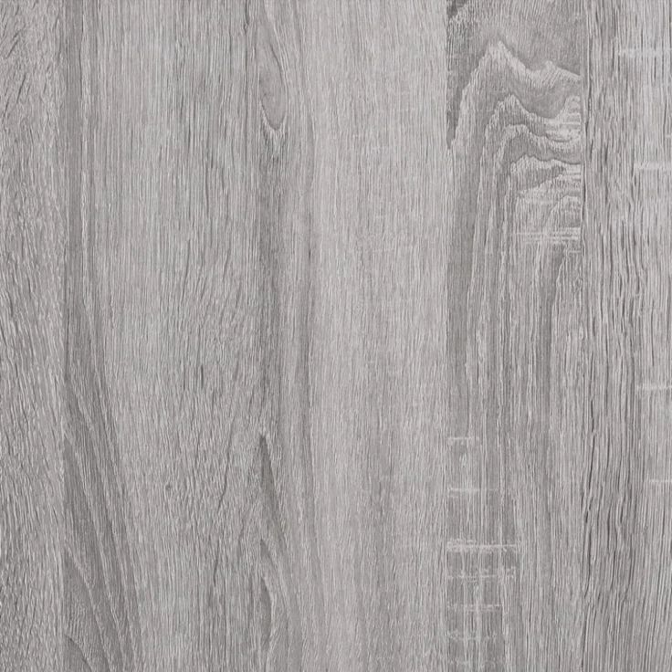 vidaXL Kleiderständer mit Ablagen Grau Sonoma Holzwerkstoff 834203 – Bild 5