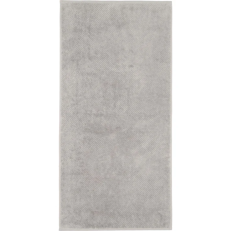 CAWÖ Handtuch - Pure, Walkfrottier, Struktur-Design, Baumwolle, einfarbig Stein 50x100cm – Bild 2