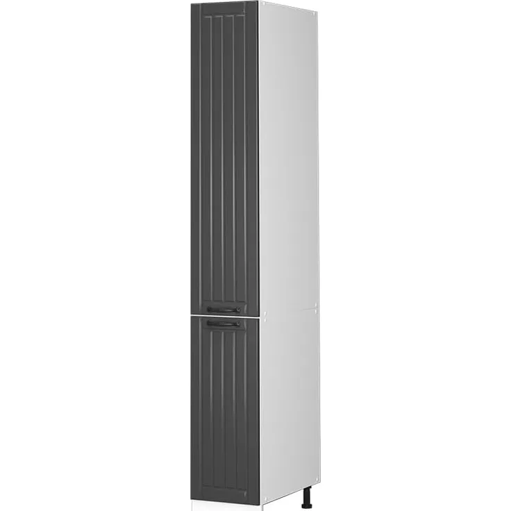 Apothekerschrank Fame-Line Anthrazit Landhaus 30 cm Vicco