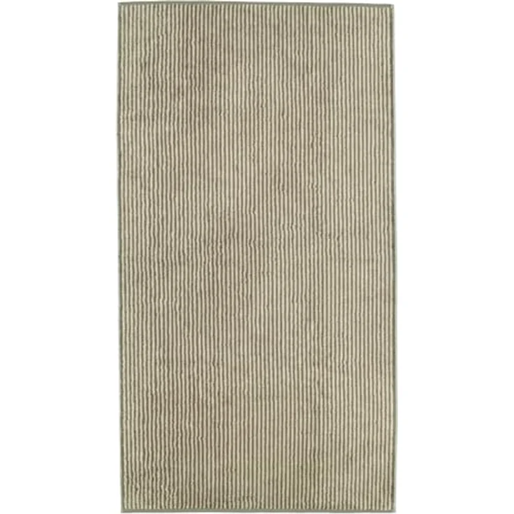 Cawö Duschtuch TWO-TONE STRIPE BL 80x150 cm grün Badetuch Handtuch Handtücher Saunatuch Strandtuch – Bild 7