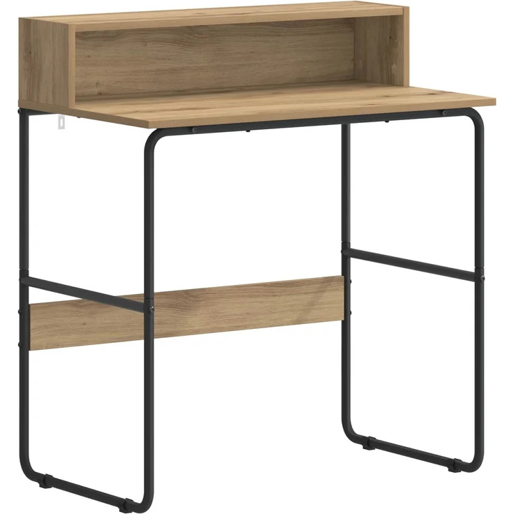 vidaXL Schreibtisch mit Stauraum Artisan-Eiche 80 x 50 x 91 cm 8008025 – Bild 2