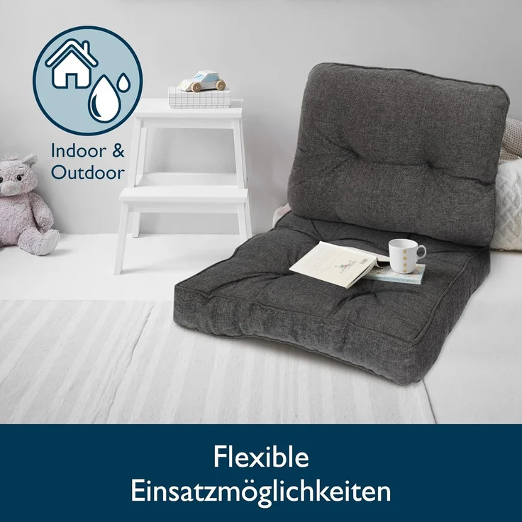 Beautissu Sitzkissen, Beautissu Beauflair Loungekissen – Bild 7