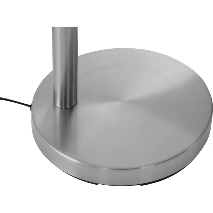 casa NOVA Stehlampe casa NOVA Stehleuchte TRISTAR DH 25x190 cm grau Stehlampe Leseleuchte, Warmweiß – Bild 7