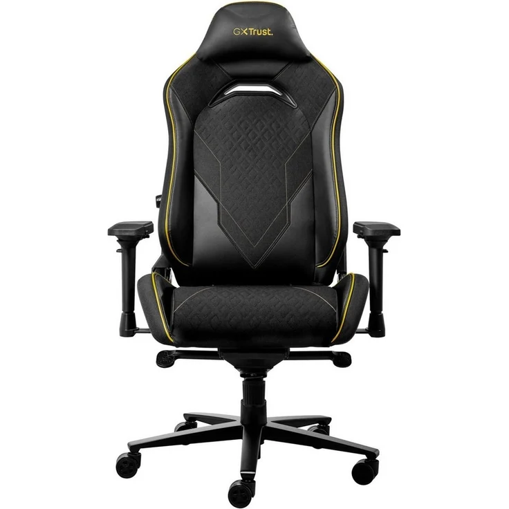 Trust Gaming GXT 721 Ruya Pro Komfortabler Premium-Gaming-Stuhl - Schwarz – Bild 1
