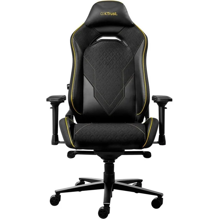 Trust Gaming GXT 721 Ruya Pro Komfortabler Premium-Gaming-Stuhl - Schwarz