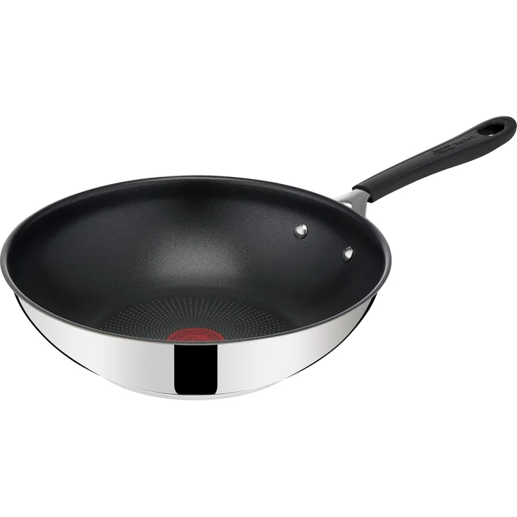 Jamie Oliver by Tefal Home Cook Wok aus Edelstahl, antihaftbeschichtet, 28 cm, E3031925 – Bild 1
