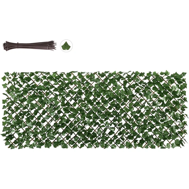 Sekey PVC Sichtschutzmatte 90x500cm Doppelte Verstärkung Innen, Balkon Sichtschutz mit Kabelbindern, Sichtschutzzaun Windschutz Wasserdicht ohne Bohren für Balkon Garten, Anthrazit – Bild 1