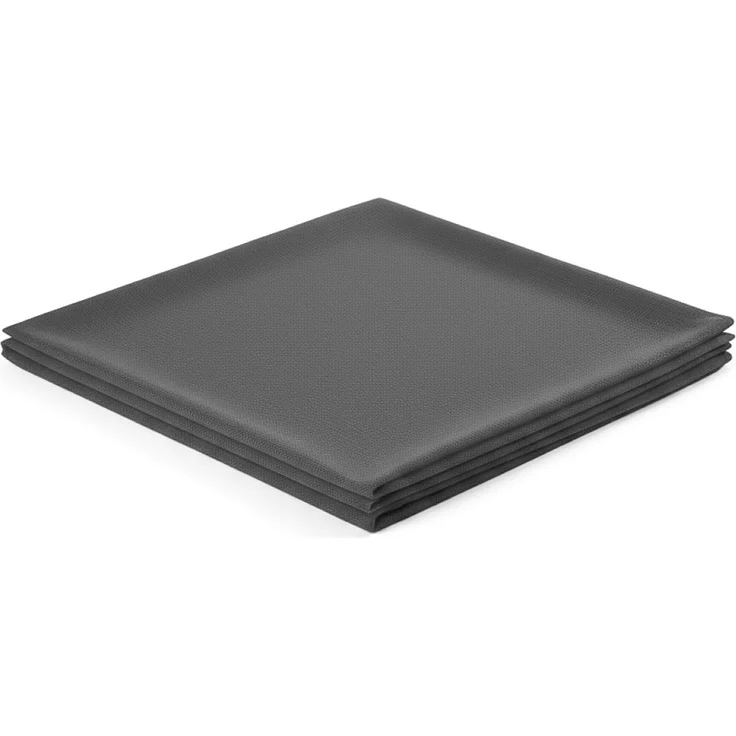 Garten Tischdecke 140 x 180 cm für Garten, Terrasse und Balkon - oval, wasserfest & pflegeleicht Anthrazit – Bild 3