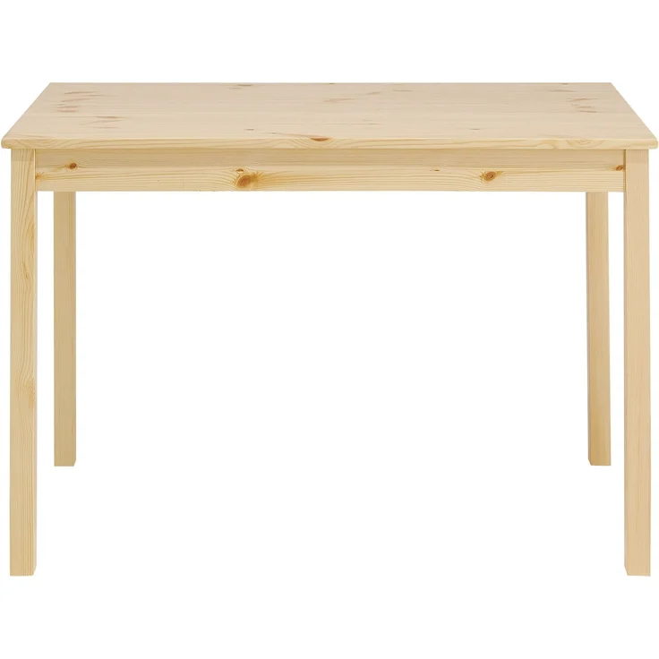 Esstisch mit 4 Stühlen Set Essgruppe Holz Kiefer Natur Esszimmertisch 108x65 cm Küchenstühle Massiv Landhausstil – Bild 9