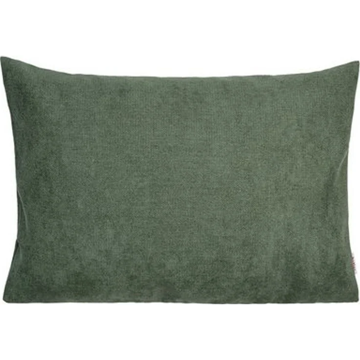 beties Kissenhülle FarbTon, (1 Stück), Chenille-Haptik in Raumausstatter Qualität ca. 30x50 cm oliven-grün – Bild 4