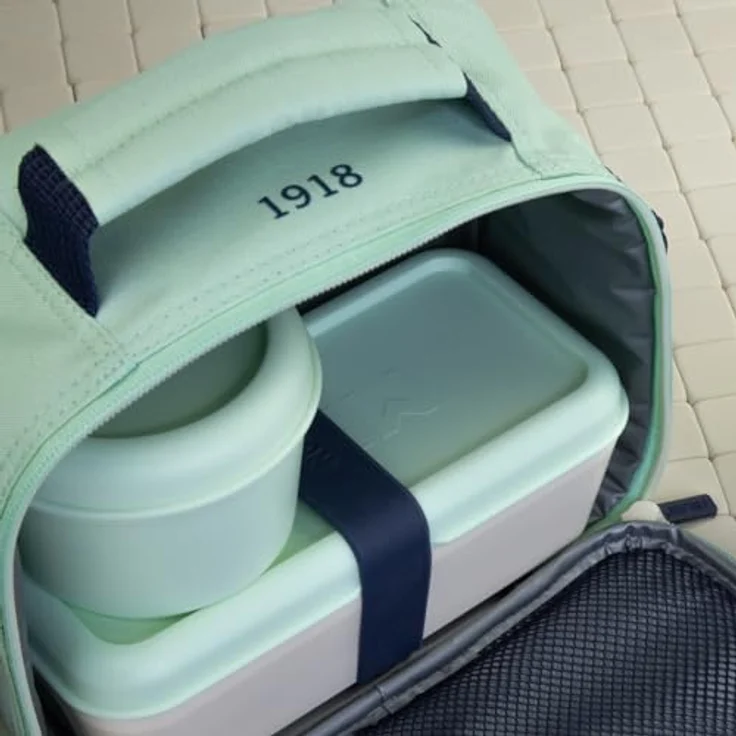 milan Thermotasche Serie 1918 mit 3 Lunch-Boxen grün 3 5 l – Bild 5