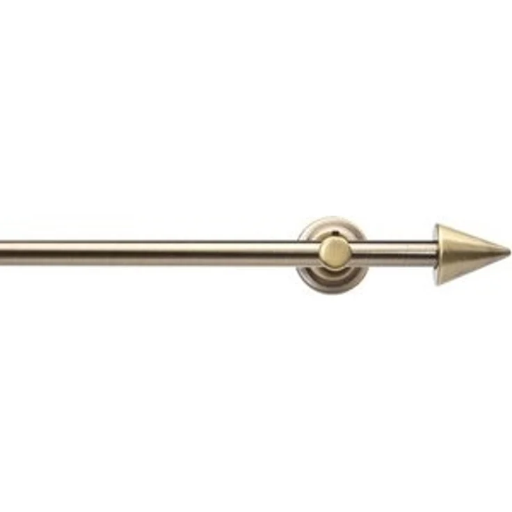 Liedeco Gardinenstange, Ø 12 mm, 1-läufig, Fixmaß, verschraubt, Metall – Bild 5