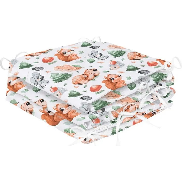 Amilian Bettnestchen - Bettumrandung 180x30 cm für Kinderbett 120x60 geeignet (Kopfschutz), (Nestchen, Kantenschutz), Umrandungen