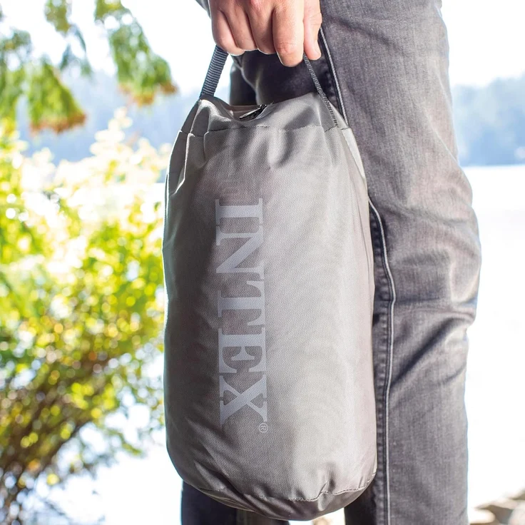 Intex Luftbett Camping-Matratze Truaire mit Aufbewahrungs-Tasche – Bild 4