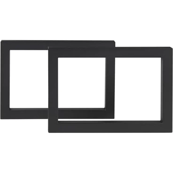 Tischgestell 2er Set Lunderskov 35x50cm Schwarz [en. casa] – Bild 3