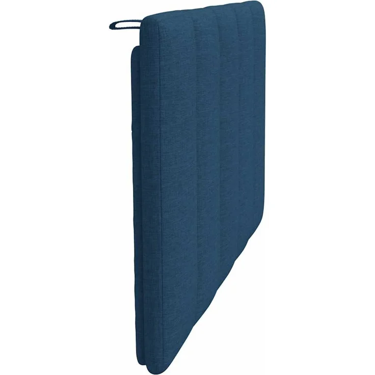 vidaXL Kopfteil-Kissen "Hanko" Blau 90 cm Stoff – Bild 5