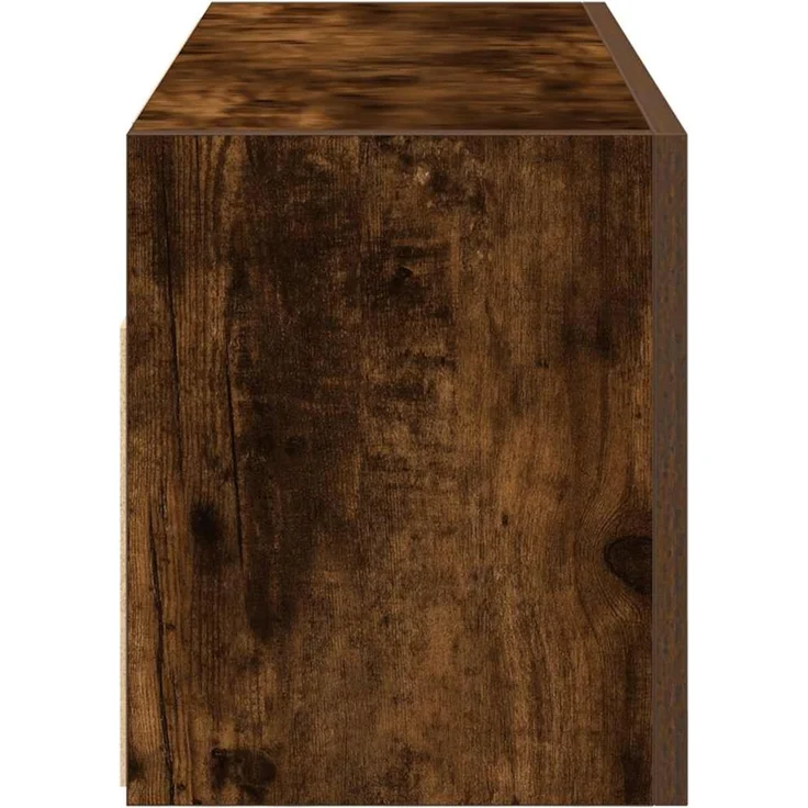 vidaXL Bad-Wandschrank Räuchereiche 80x25x30 cm Holzwerkstoff 860080 – Bild 6