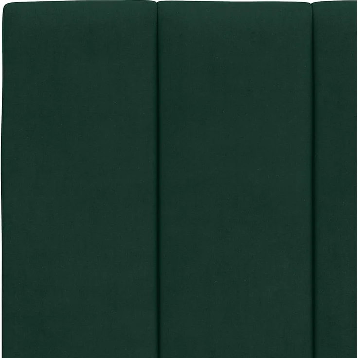 vidaXL Kopfteil-Kissen "Hanko" Dunkelgrün 140 cm Samt Grün – Bild 8