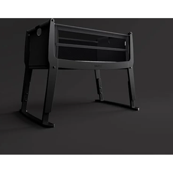 SnuzPod Studio Co-sleeper - Brooklyn Graphite Grau – Bild 3
