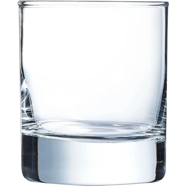 Arcoroc ARC J3312 Islande Whiskyglas, 200 ml, Glas, transparent, 6 Stück