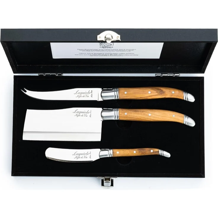Käsemesser Laguiole Set aus 3