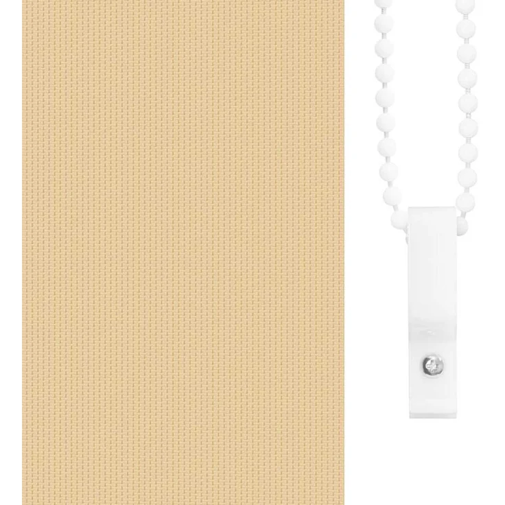 vidaXL Verdunkelungsrollo Beige 125x230 cm Stoffbreite 121,6 cm 4010821 – Bild 9