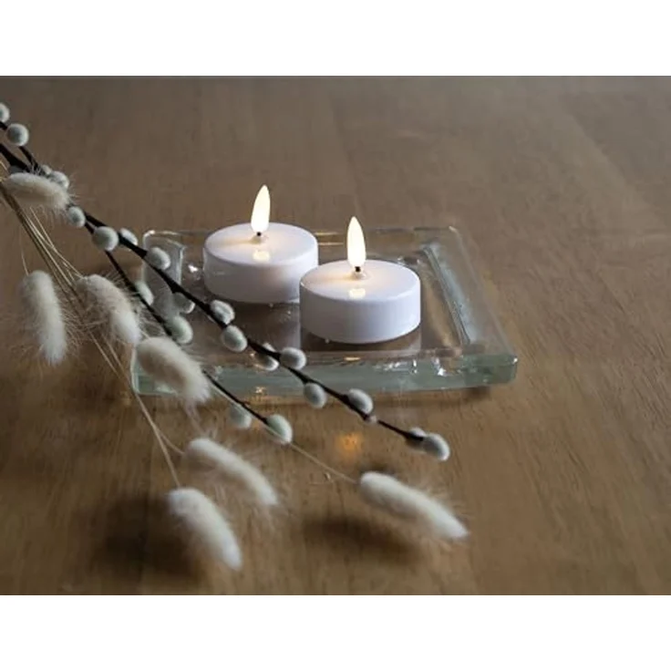 LED-Teelichte 'Flamme', 2er Set, – Bild 2