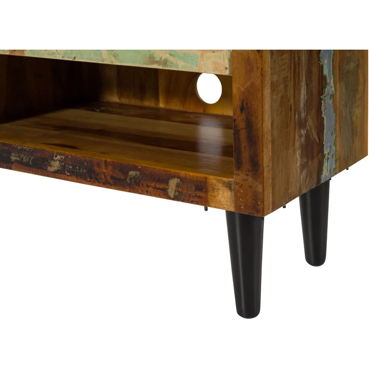 TV-Board Altholz 220 x 40 x 65 mehrfarbig lackiert SIXTIES #120 – Bild 5