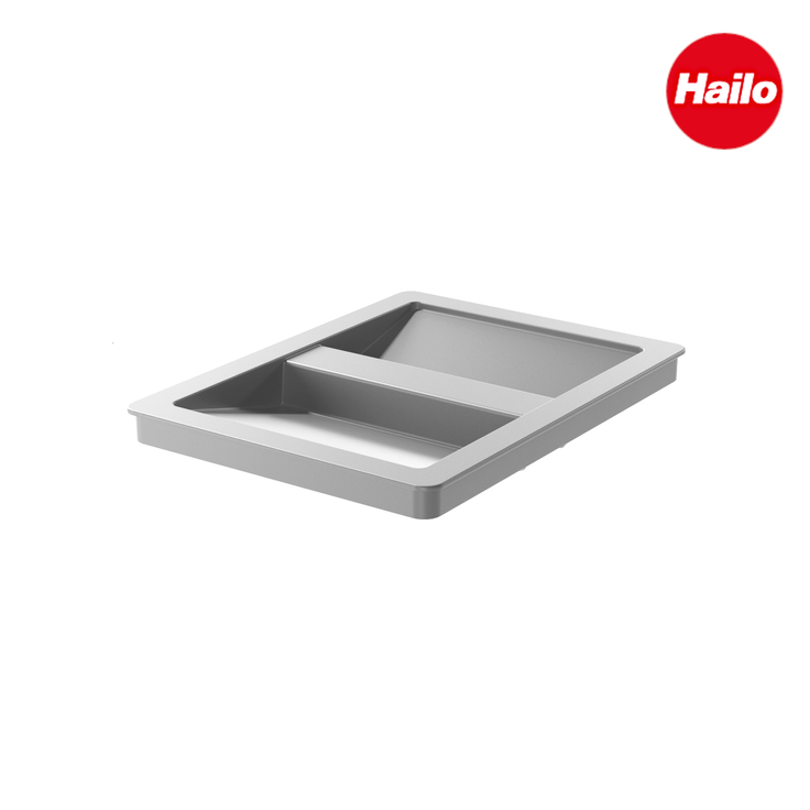 Hailo Einbaumülleimer Hailo Inneneimer 1107289 mit Deckel 6,5 L 226x174x200 mm 2 Henkel – Bild 3