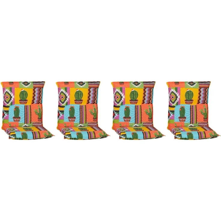 beo Polsterauflage Saumauflage Niedriglehner Turin im Set, (Set), Gartenstuhlauflage, Sitzauflage, Sitzkissen Outdoor, 98x46x8 cm – Bild 5