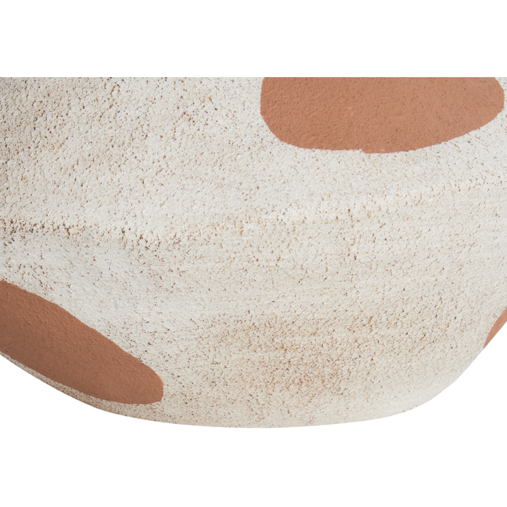 Blumenvase ALOSIDAE 19 cm Steinzeug Hellbeige – Bild 6