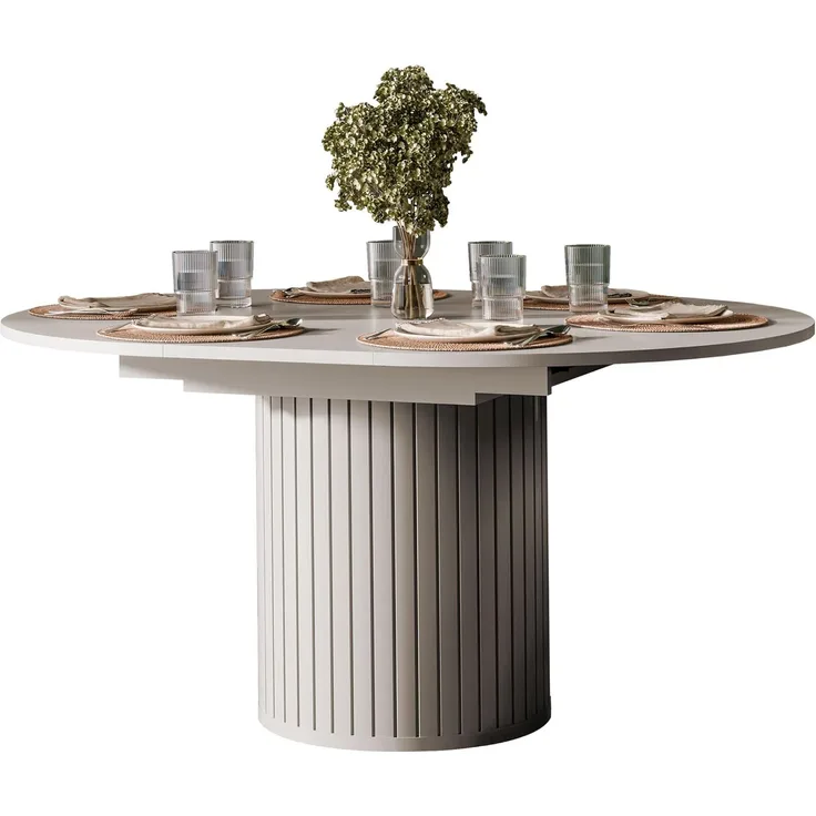 Ausziehbarer Tisch Zelfa 09 (Farbe: Cashmere)