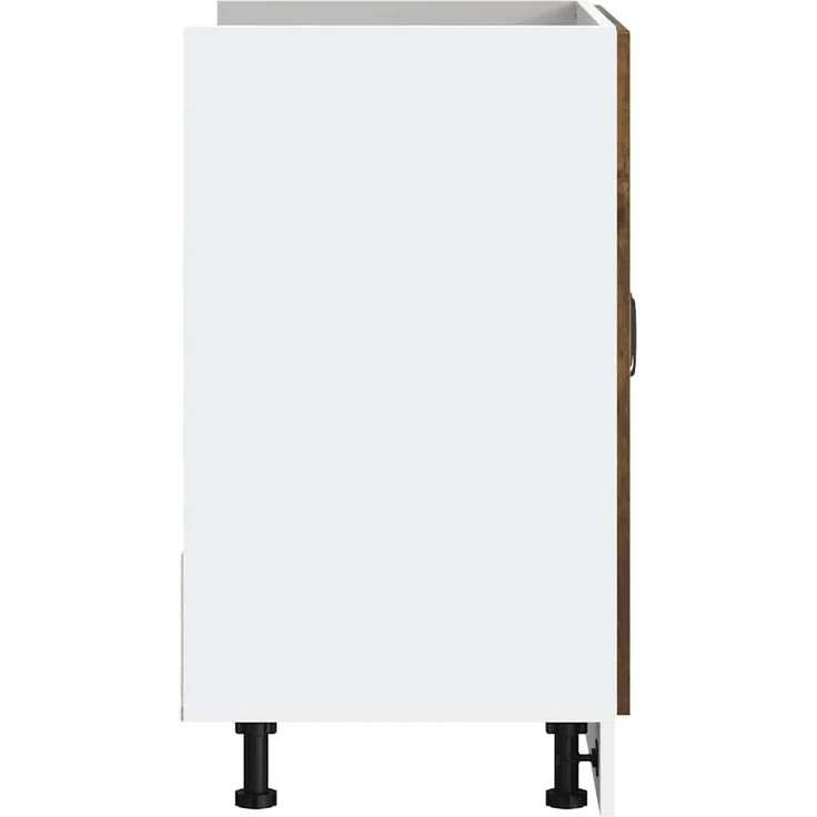 vidaXL Spülenunterschrank Kalmar Räuchereiche 80x46x81,5 cm 853452 – Bild 5