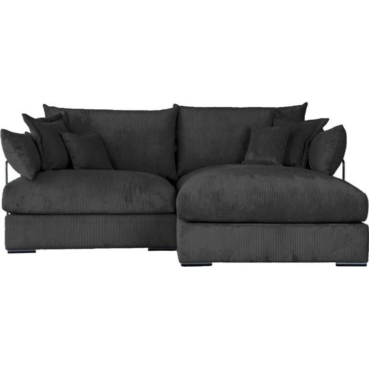 Home affaire Ecksofa Casa XXL L-Form, Breite 247 cm, Mega-Sofa, Cord oder Chenille-Struktur wählbar, mit Federkern! – Bild 4