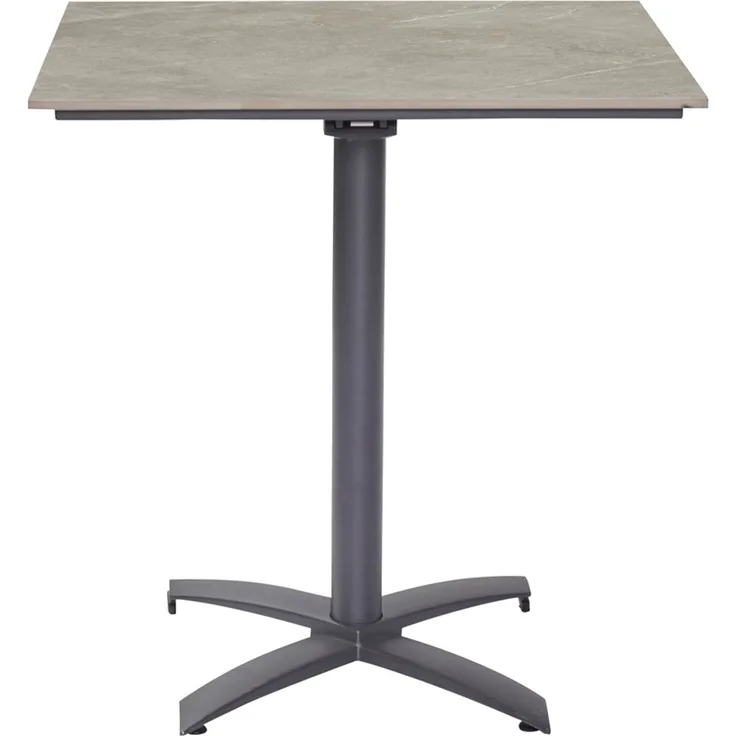 Gartentisch Concord Balkontisch Bistrotisch 70x70x70cm Anthrazit