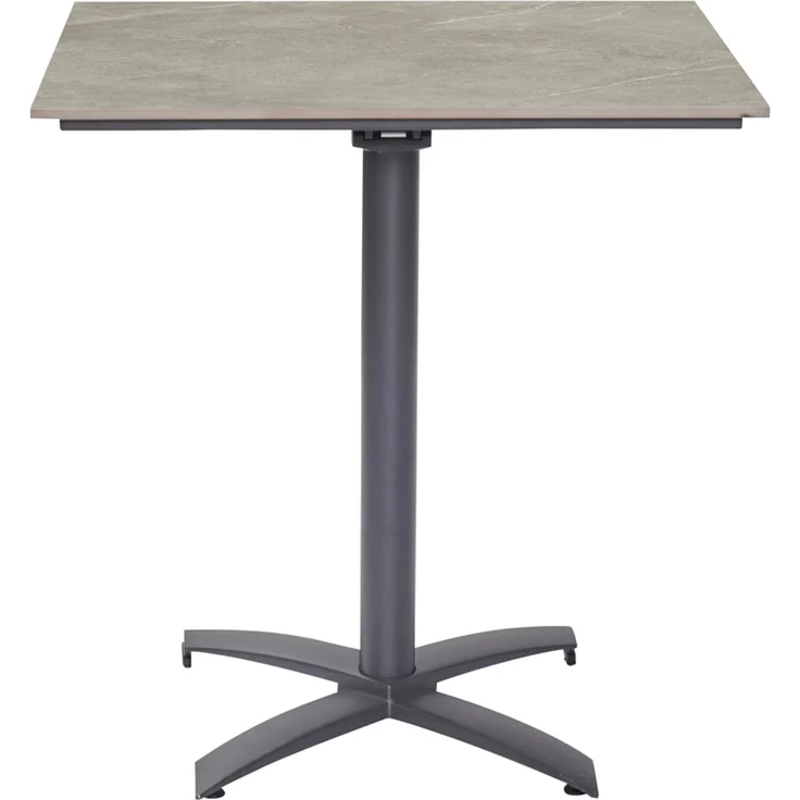 Gartentisch Concord Balkontisch Bistrotisch 70x70x70cm Anthrazit – Bild 1