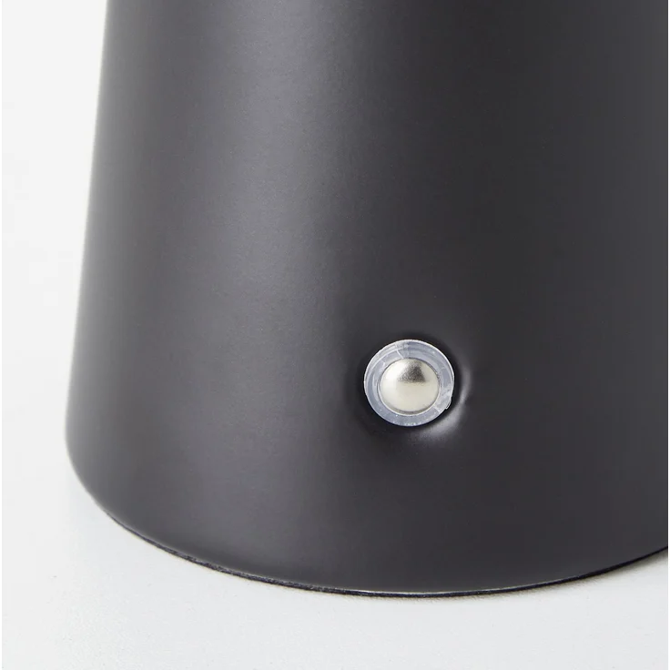 Brilliant LED Tischleuchte Muffin G40895/76 Außenbereich, Wohnzimmer, Badezimmer, Schlafzimmer Metall Outdoor, Indoor schwarz - LED fest integriert – Bild 6