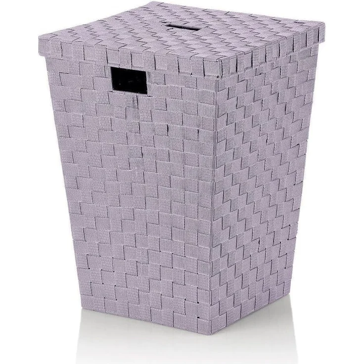 kela Wäschebox ALVARO LBH 40x40x52 cm lila Wäschekorb Wäschesammler Wäschetruhe