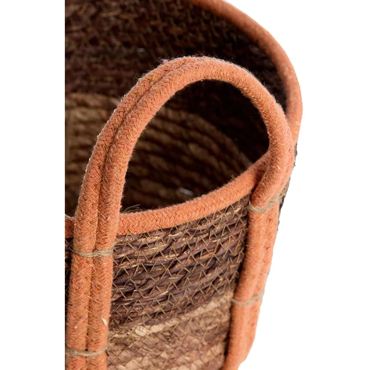 Aufbewahrungskörbe KINSALE 3er Set von Light & Living Korb Ø33x23cm Terracotta – Bild 2