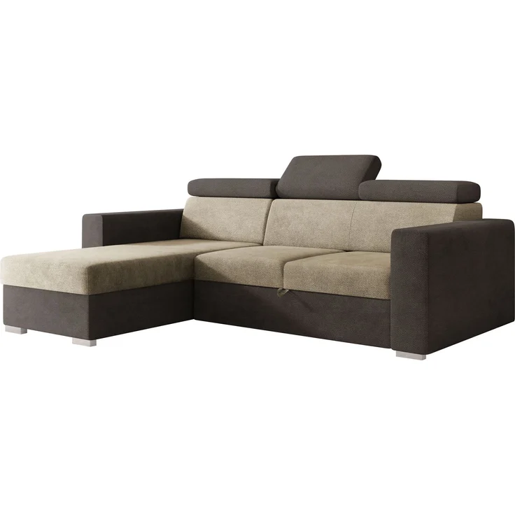Mirjan24 Ecksofa Porabi 2rLC (Farbe: Lumo 30 + Lumo 40), 87 x 170 x 235 cm – Bild 2