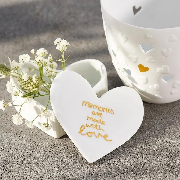 Räder Schmuckkassette Design Herzdose Memories Are Made With Love – Bild 3