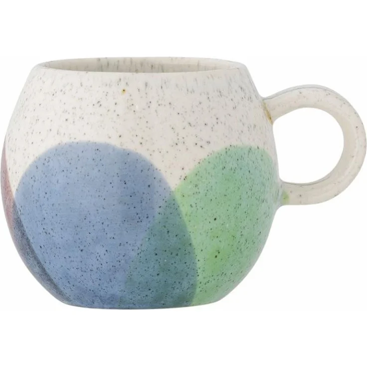 Bloomingville Tasse Bloomingville Paula Tasse, Blau, Steingut, 275 ml, Steingut – Bild 5