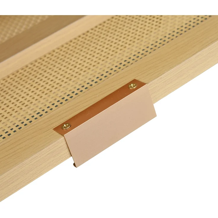 ZUBALIYA Schuhschrank 100 x 25 x 90 cm, aus Spanplatte, Helle Eiche – Bild 23