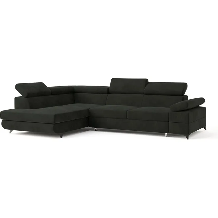 Masseno Ecksofa FAVIEN mit Schlaffunktion L-Form, Sofa mit Bettkasten
