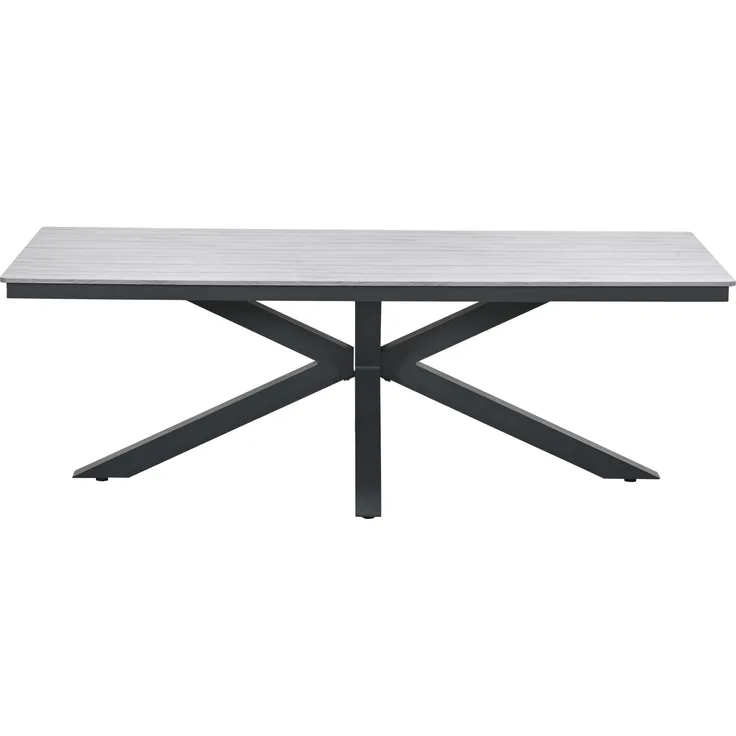 Gardissimo ARMATI Nonwood Alu-Gartentisch Gartenmöbel 220cm (eckig)