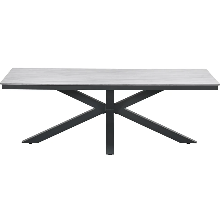 Gardissimo ARMATI Nonwood Alu-Gartentisch Gartenmöbel 220cm (eckig) – Bild 1